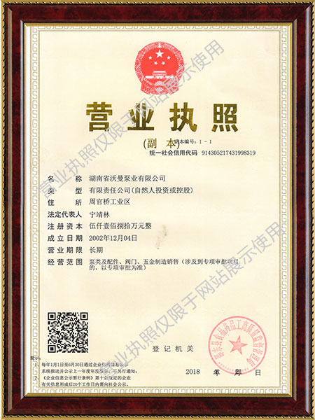 湖南省沃曼泵業(yè)有限公司,邵東渣漿泵,液下泵,污水泵